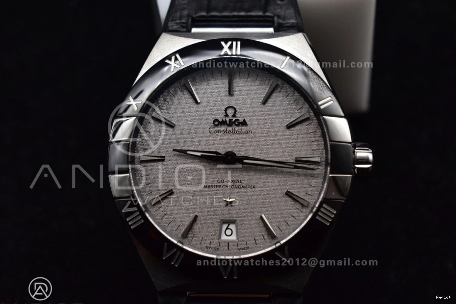 Gray Dial Best Strap SBF Black Gummy SS 1:1 Constellation Super on A8900 Edition Clone 1121